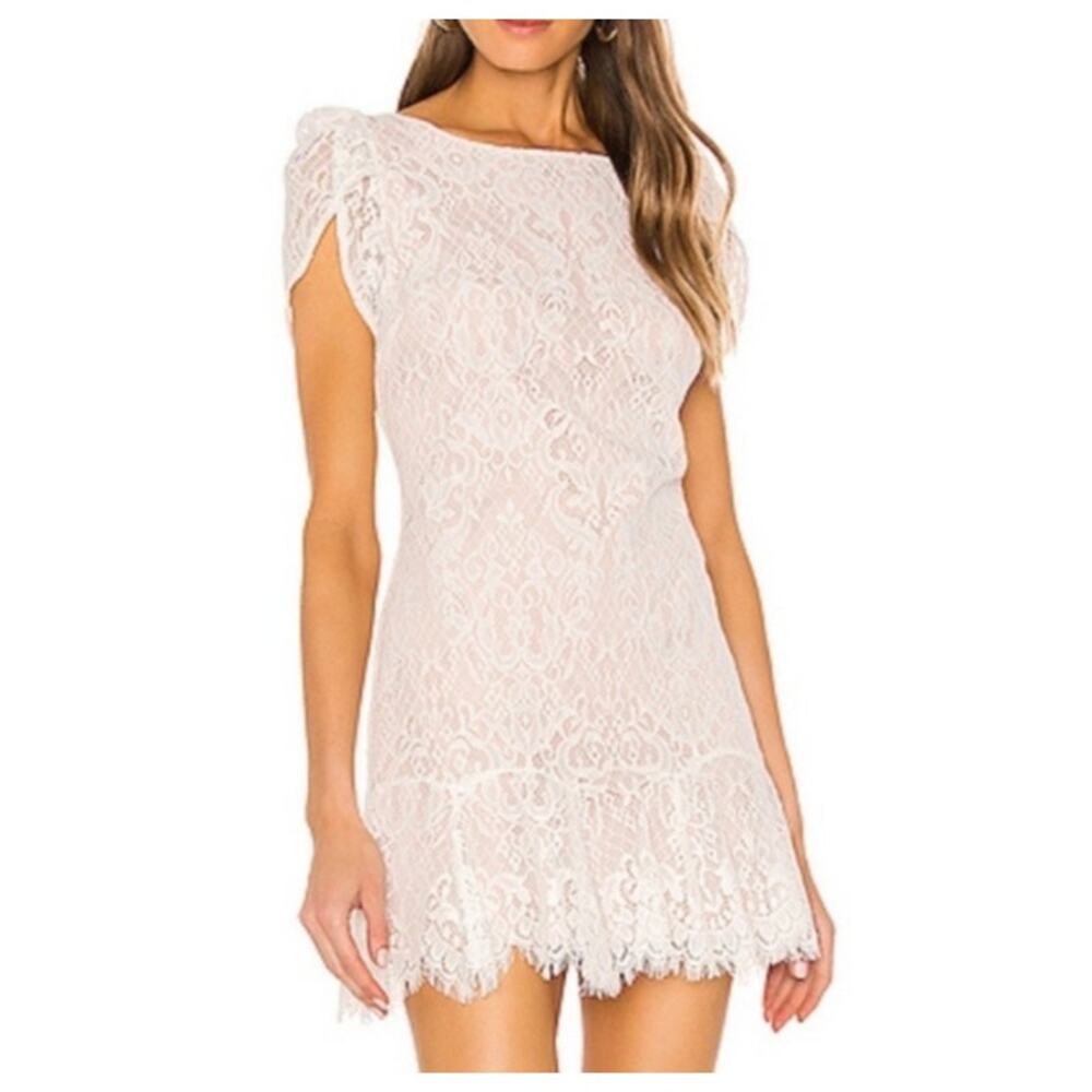 bb Dakota / Steve Madden lace cap sleeve mini dress NWT Size 6